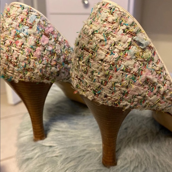 COPY - Chanel Pastel Tweed D'Orsay - Picture 7 of 7